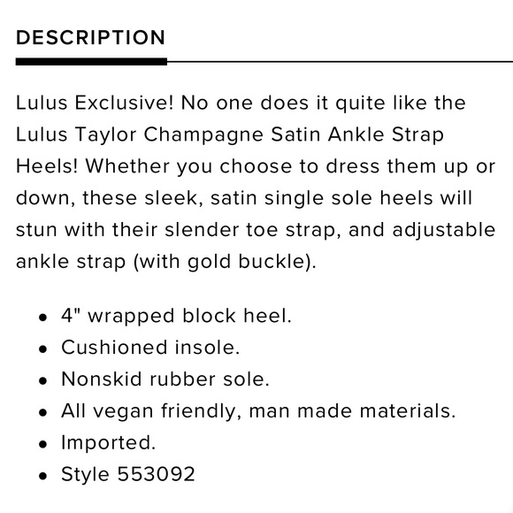 LULUS Satin Ankle Strap Block Heels - Picture 3 of 10